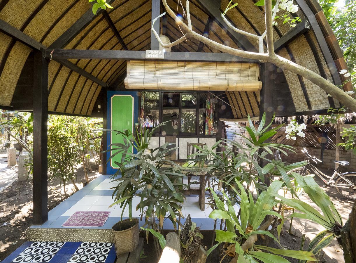 Woodstock Gili - Garden And Bungalows Hotel Gili Trawangan Exterior foto