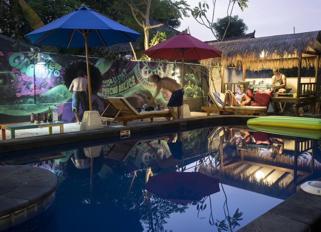 Woodstock Gili - Garden And Bungalows Hotel Gili Trawangan Exterior foto