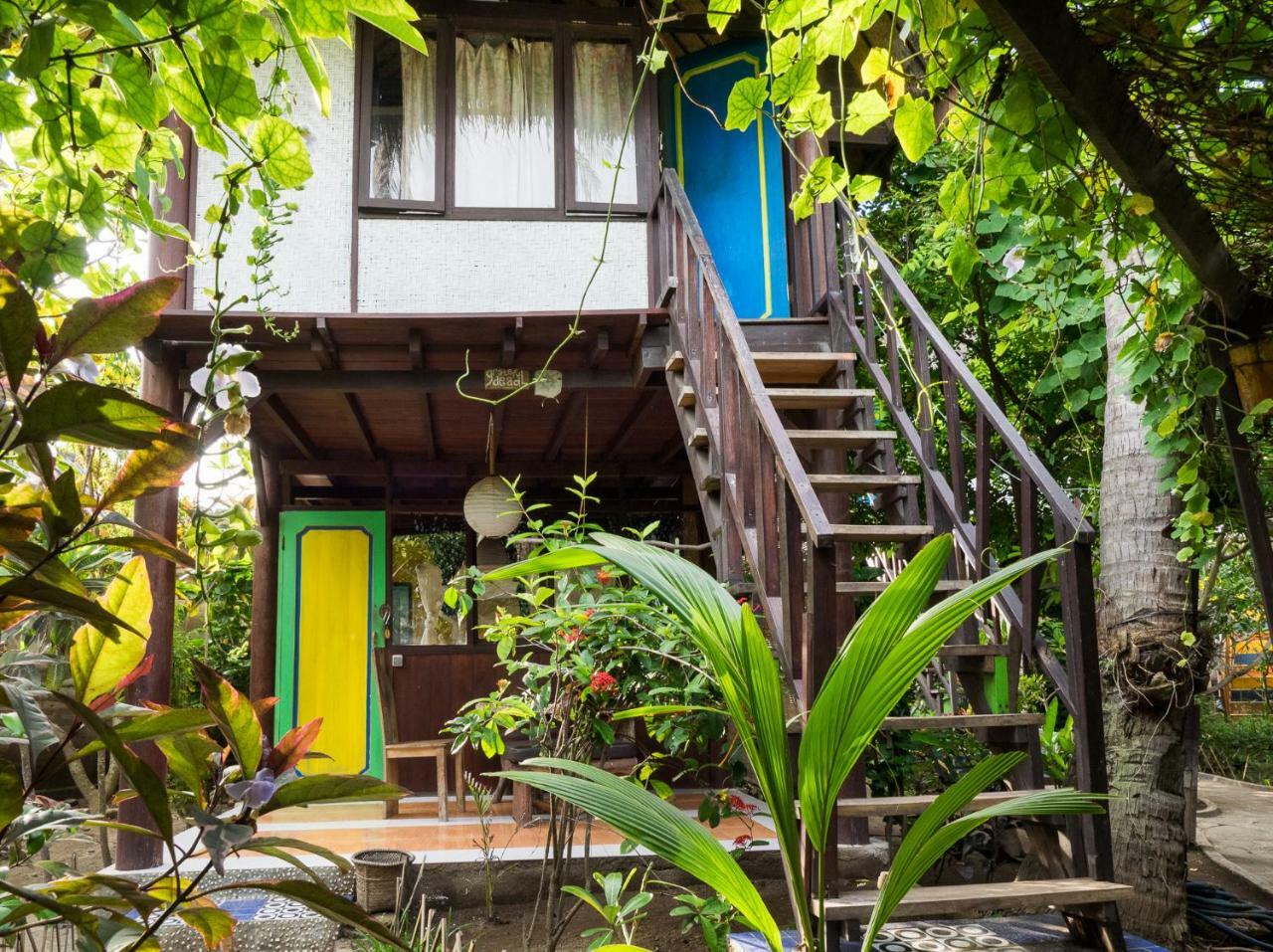 Woodstock Gili - Garden And Bungalows Hotel Gili Trawangan Exterior foto