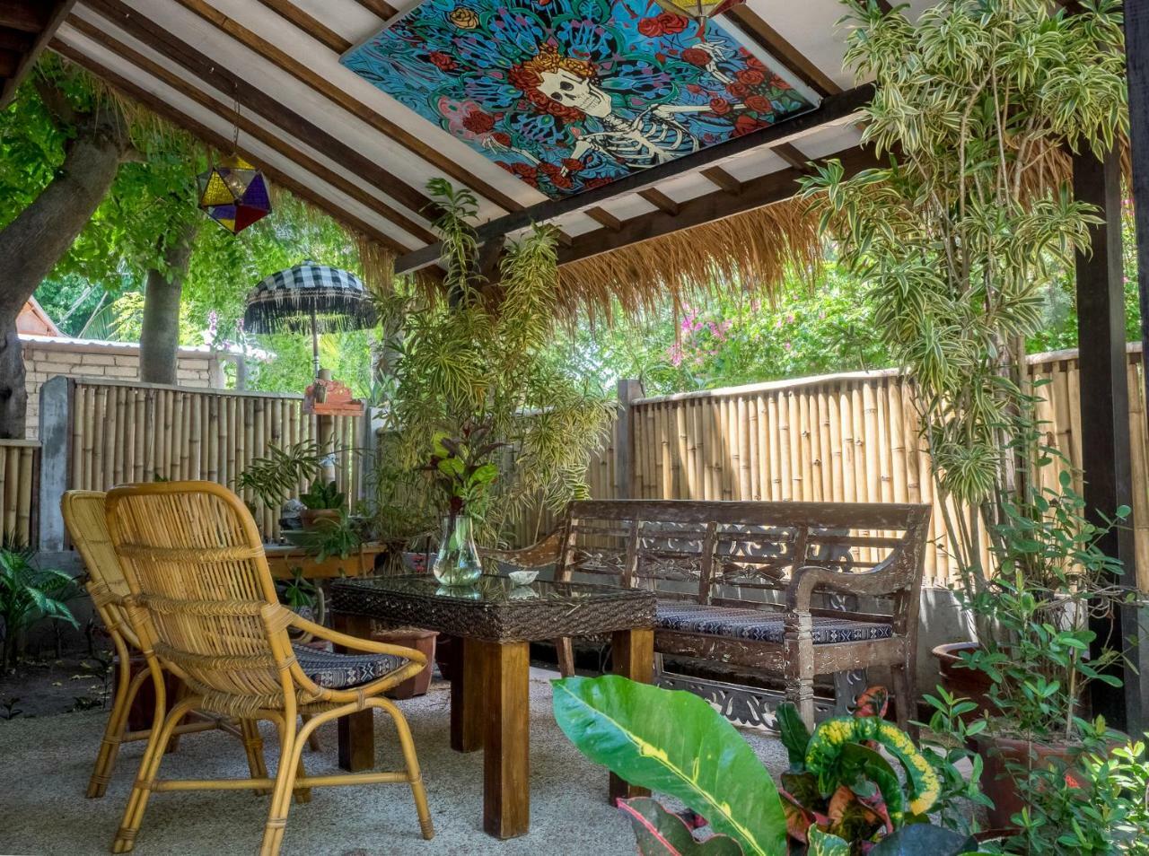 Woodstock Gili - Garden And Bungalows Hotel Gili Trawangan Exterior foto